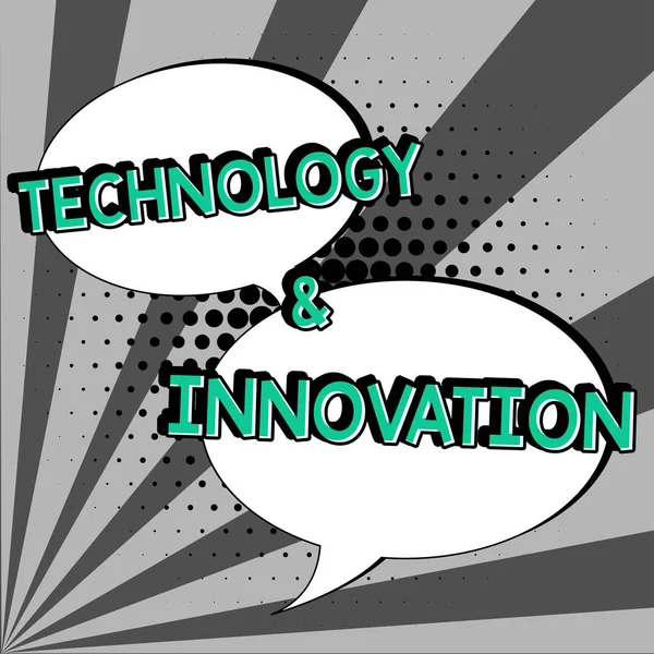 Ручний Писемний Знак Технології Інновації Бізнес Ідея Застосування Кращого Рішення — стокове фото
