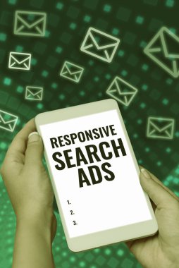 Conceptual caption Responsive Search Ads, Word Written on To increase the likelihood that your ad shows