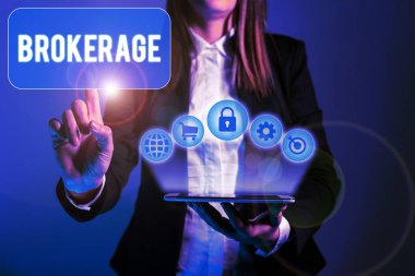 Komisyonculuk ve iş yaklaşımının ticari müzakerelerde güvenilir bir aracı olarak kullanıldığını gösteren metin işareti