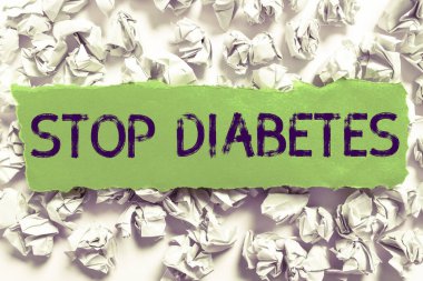 Şekeri durdurma işaretinin anlamı, kan şekeri seviyesinin normal enjeksiyon insülininden daha yüksek olduğudur.