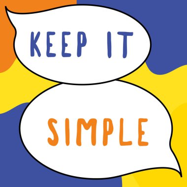 Conceptual display Keep It Simple, Internet Concept Easy to toss around Understandable Generic terminology