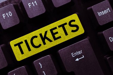 Kavramsal ekran biletleri, iş yaklaşımı hizmetlere erişim sağlamak veya göstermek için satın alınan küçük kağıt