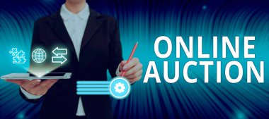 Çevrimiçi Açık Artırma, İnternet Ürün ve hizmetleri çevrimiçi alıp satma süreci