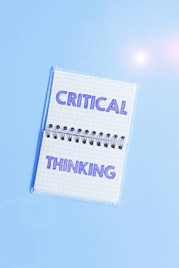 Text showing inspiration Critical Thinking, Concept meaning sequence of stages of a project requiring the longest time