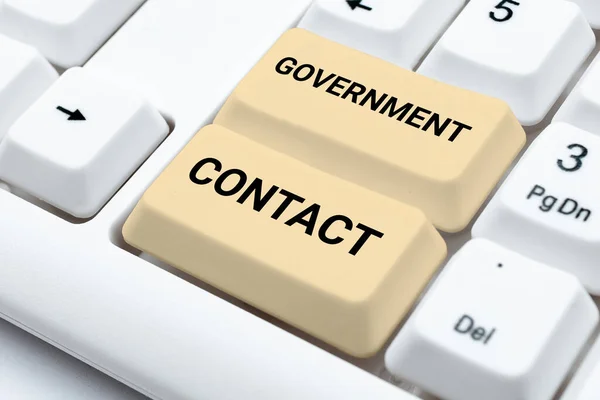 Inspiration showing sign Government Contact, Word for debt security issued by a government to support spending