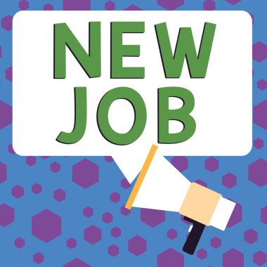 İlham kaynağı olan Yeni İş, Konsept 'i gösteren metin, sözleşmenin imzalanması anlamına geliyor.