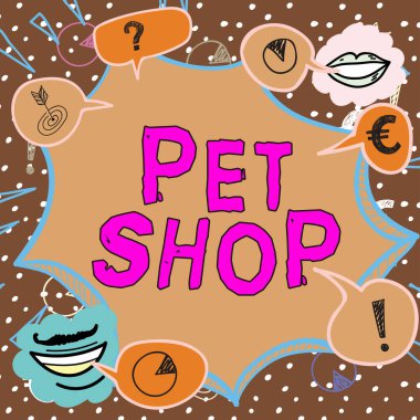 İnsanlara farklı hayvan türleri satan ilham veren Hayvan Dükkanı, İnternet Konsepti Perakende Şirketi metni