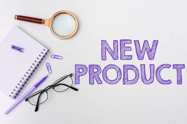 Metin gösterimi, Yeni Ürün, Konsept, özelliklerinden farklı mal ve hizmetler