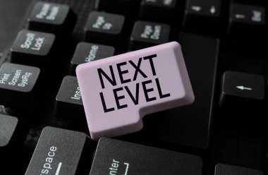 Handwriting text Next Level, Business overview having more than one floor and referring to after current