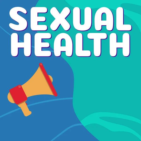 Conceptual Display Sexual Health Business Overview Healthier Body Satisfying Sexual — Stock Fotó