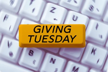 Salıyı Veren Metin başlığı, Uluslararası Yardım Günü Hashtag Eylemciliği Sözcüğü