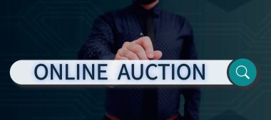 Çevrimiçi Açık Artırma, İnternet üzerinden mal veya hizmet satın alıp satma süreci