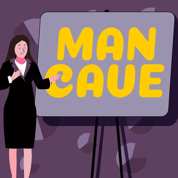 Tekst Teken Van Man Cave Woord Geschreven Een Kamer Ruimte — Stockfoto