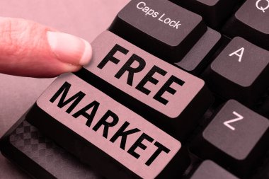 Metin başlığı Serbest Pazar, İş yaklaşımı sunan denetimsiz bir ekonomik değişim sistemi veya serbest rekabet
