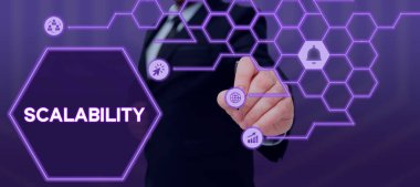 Conceptual caption Scalability, Concept meaning capable of being easily expanded or upgraded on demand