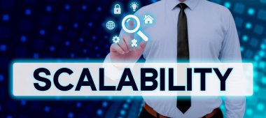 Ölçeklenebilirlik sunan metin başlığı, internet kavramı talep edildiğinde kolayca genişletilebilir veya yükseltilebilir