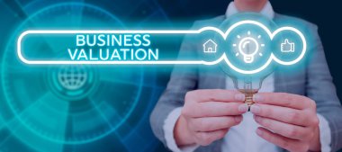 İş Değerlendirmesini sunan metin başlığı, bir şirketin ekonomik değerini belirleyen iş konsepti