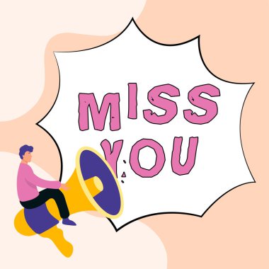 Bayan Sen 'i gösteren işaret, hayatında bir süre önemli bir kişi için özlem anlamına gelen kavram.