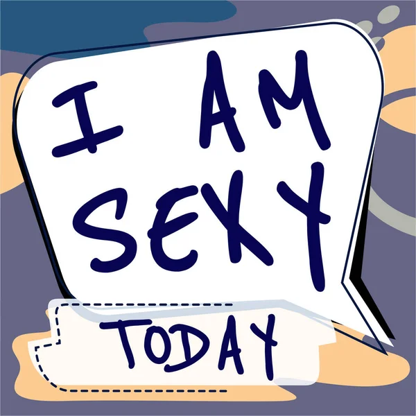 Text Caption Presenting Sexy Business Concept Feeling Attraction Awareness Beauty — Stockfoto
