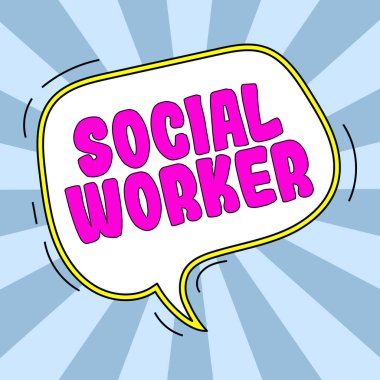 El yazısı sosyal hizmet görevlisi, İnternet Yetersiz veya gelirsiz devlet insanlarından konsept yardımı