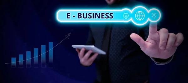 Sign Displaying Business Concept Meaning Applies General Term Any Way — Stockfoto