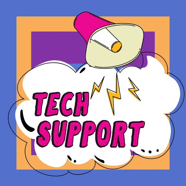 Почерк Текст Tech Support Internet Concept Assisting Individuals Who Having — стоковое фото