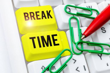 Metin Kırılma Zamanı, İş Genel Bakış Süresi ya da belirli bir iş yaptıktan sonra dinlenme ya da dinlenme