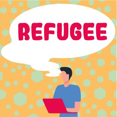 Kavramsal başlık Mülteci, Kavram anlamı, yerlerinden edilmiş büyük insan gruplarının hareketlerine işaret eder