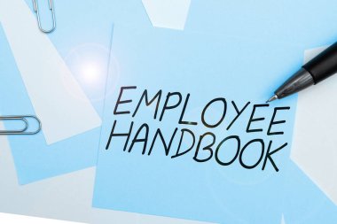 Kavramsal başlık Çalışanların El Kitabı, Şirket işletim prosedürlerini içeren İnternet Konsepti Belgesi