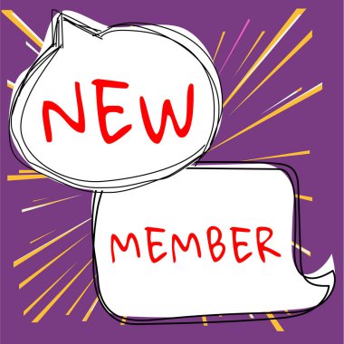 El yazısı tabelası Yeni Üye, İş Genel Görünümü Yeni Çocuk Doğumu şirketine ya da ekibine eleman toplama