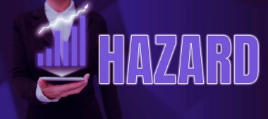 Tehlikeyi veya riski tanımlayan kavramsal başlık Tehlike, iş fikri hesabı veya açıklama