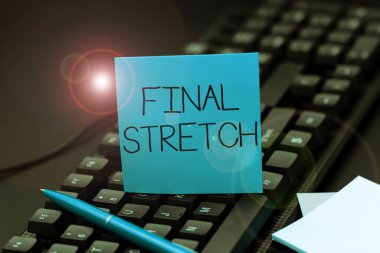 Metin başlığı Son Esneme, İş Fikri Son Bacak Kapanış Yuvarlak Son Sahne Finali Sonucu