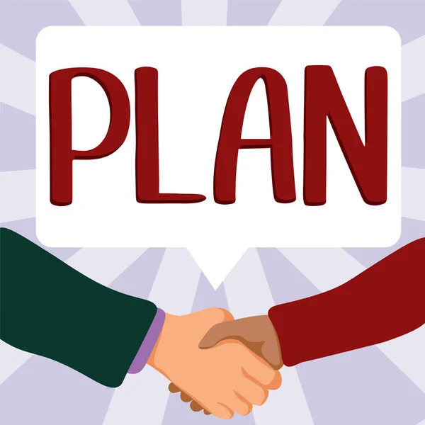 Writing Displaying Text Plan Business Concept Start Detailed Proposal Doing — Fotografia de Stock