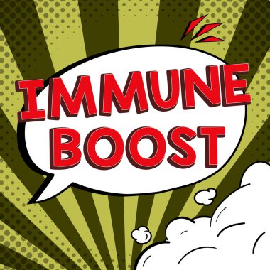 Kavramsal manşet Bağışıklık Artırıcı, patojenlerin gelişmesini engelleyen belirli bir hastalığa karşı koyabilen kavramsal fotoğraf