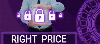 El yazısı metni Doğru Fiyat, İş yaklaşımı Ürün için makul para miktarı