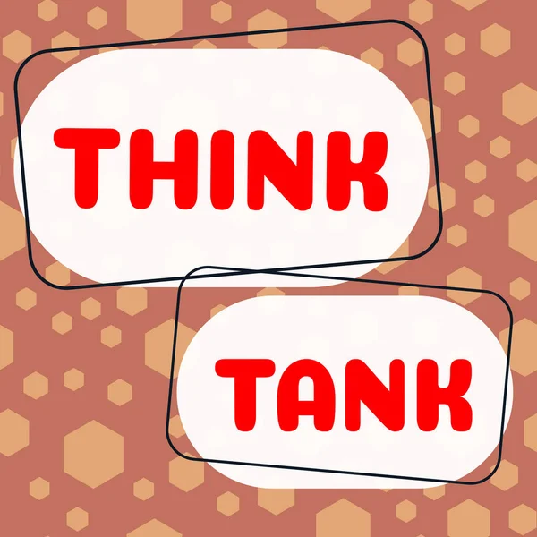 Text Showing Inspiration Think Tank Business Concept Thinking Innovative Valuable — Φωτογραφία Αρχείου