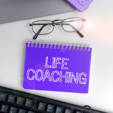 Text sign showing Life Coaching, Internet Concept Improve Lives by Challenges Encourages us in our Careers