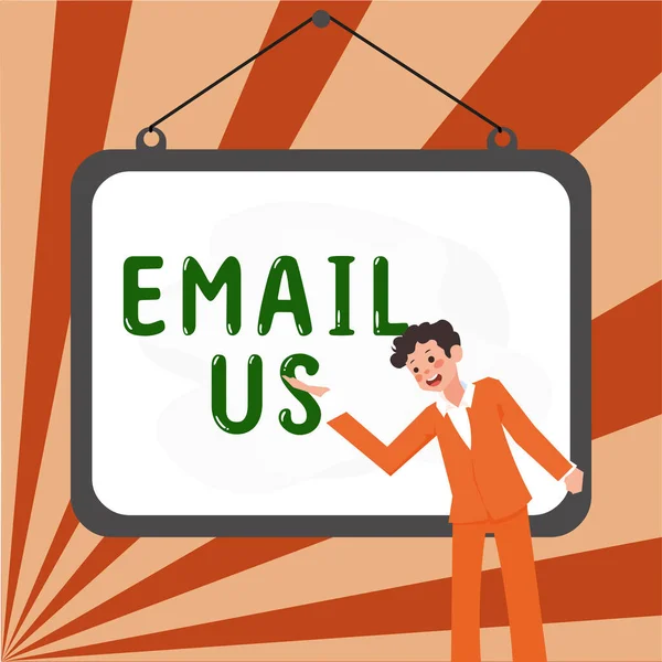 Inspiracja Pokazująca Znak Email Business Showcase Wysyłanie Komercyjnej Wiadomości Grupy — Zdjęcie stockowe
