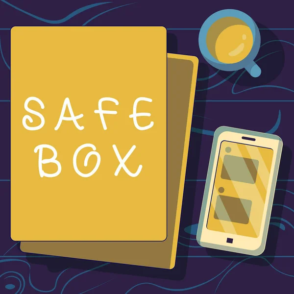 Text Showing Inspiration Safe Box Business Approach Small Structure You — Zdjęcie stockowe