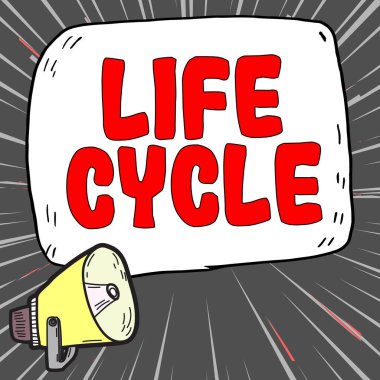 Inspiration showing sign Life Cycle, Conceptual photo the series of changes in the life of an organism and animals