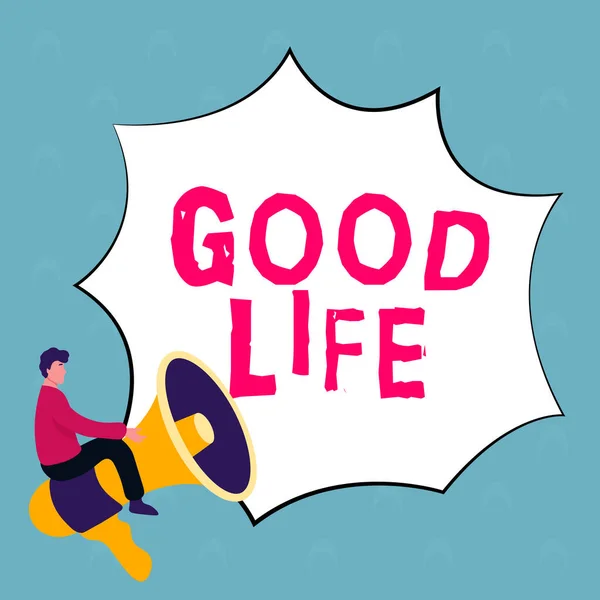Conceptual Display Good Life Business Overview Living Comfort Luxury Few — Stockfoto