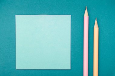 Important Message Written On Piece Of Paper. Photo Of Office Supplies.