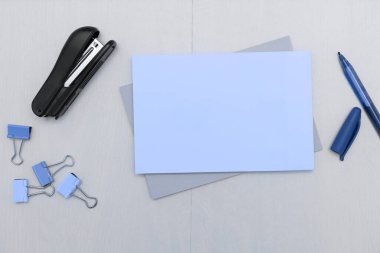 Important Message Written On Piece Of Paper. Photo Of Office Supplies.