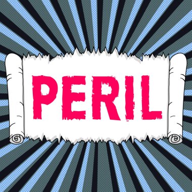 Tehlike arz eden işaretler, çok zor, tehlikeli ve tehlikeli bir şeyi işaret ediyor.