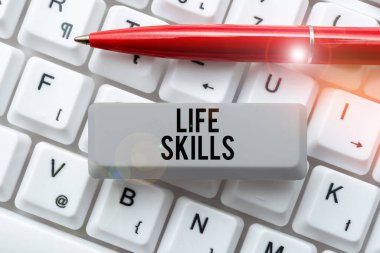 Kavramsal manşet: Yaşam becerileri, iş genel değerlendirmesi, gerekli ya da arzu edilen günlük katılım