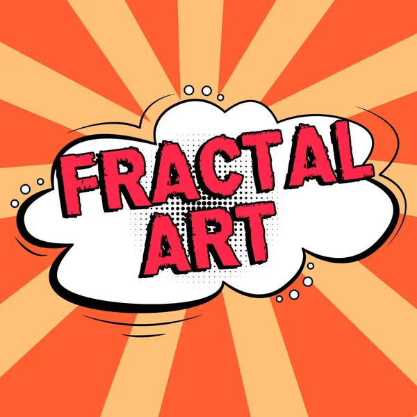 Konceptuální Zobrazení Fractal Art Obchodní Přehled Místo Nebo Část Webové — Stock fotografie
