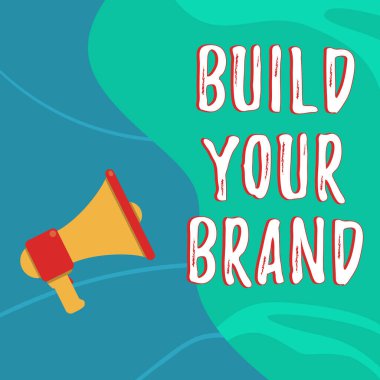 Kavramsal başlık Markanızı İnşa Etin, Ticari Kimlik Reklamınızı Yapın