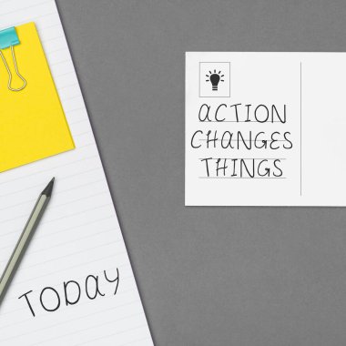 Metin Eylemleri yazma Bir şeyleri değiştirir, Bir şey üzerine yazılan sözcük diğer şeyleri yansıtır