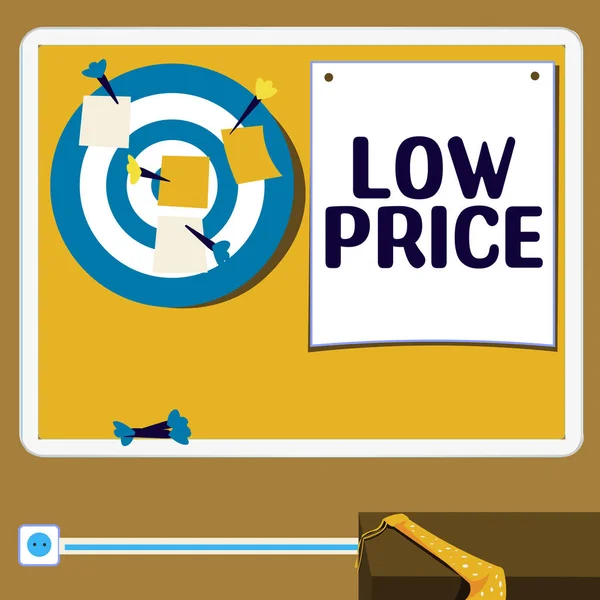 Text Showing Inspiration Low Price Business Overview Price Lowest Relation — ストック写真
