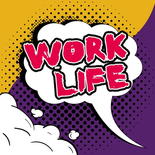 Надпись Руки Work Life Business Overview Everyday Task Ern Money — стоковое фото